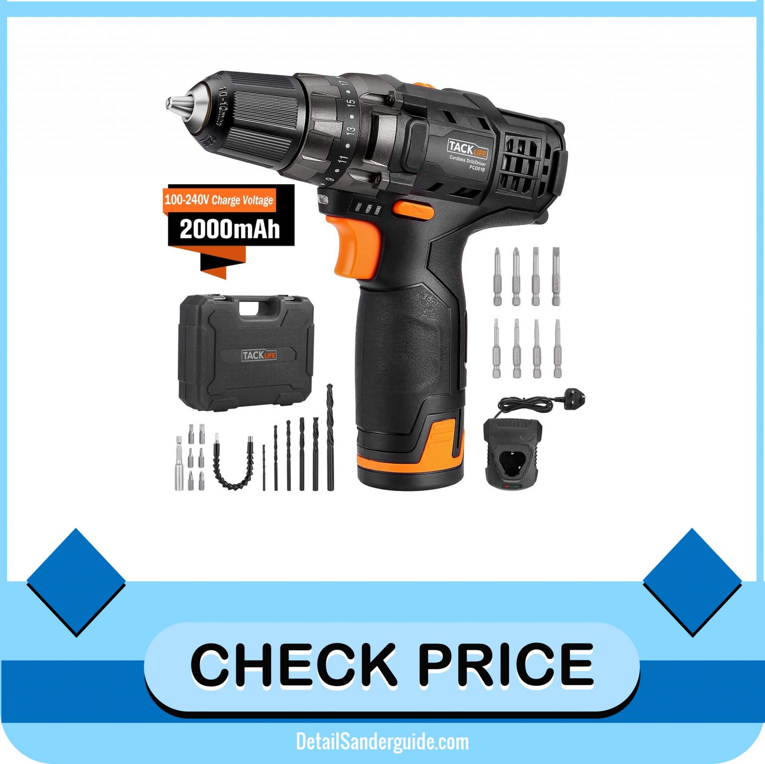 5 Best Budget Cordless Drills Review) Detail Sander Guide