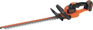 Black+Decker GTC18502PC cordless hedge trimmer with PowerCommand-Cut anti-lock braking function