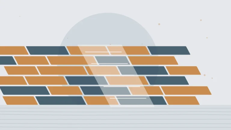 Illustration of wooden floorboards with a freshly sanded strip